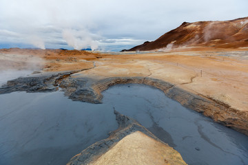 Geothermal area