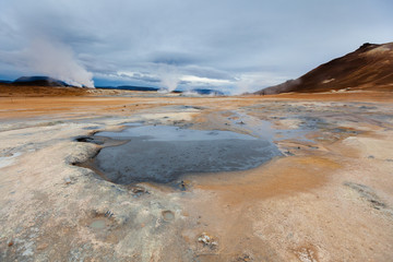 Geothermal area