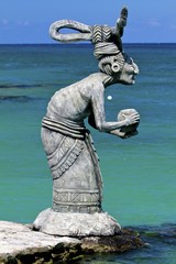 Goddess Ixchel, Xcaret Playa del Carmen