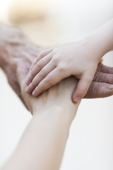 Fototapeta premium Holding Hands