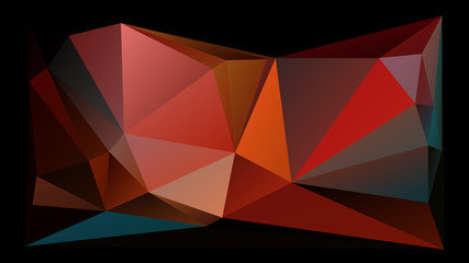
Abstract geometric polygon pattern with 
triangle parametric shape
