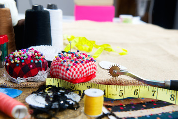 Set for the master tailor background