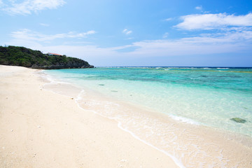 Fototapeta na wymiar 沖縄のビーチ・ウサバマ