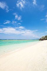 沖縄のビーチ・ウサバマ