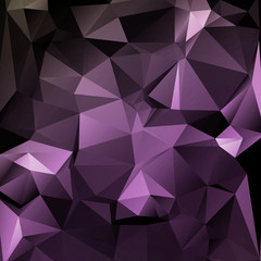 Fototapeta premium Polygon abstract texture in dark elegant colors background for w