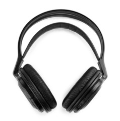 Headphones isolated on white