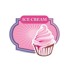 Logo Ice Cream Sandwich Drink Lovely Lollipop Pink Kids