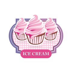 Logo Ice Cream Sandwich Drink Lovely Lollipop Pink Kids