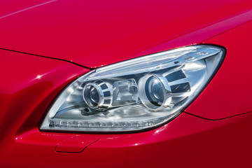 ヘッドライト　Headlight with the round lamp