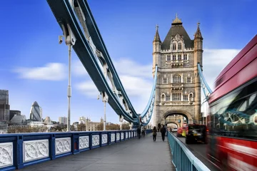 Foto op Plexiglas Tower Bridge Tower Bridge, de stad Londen