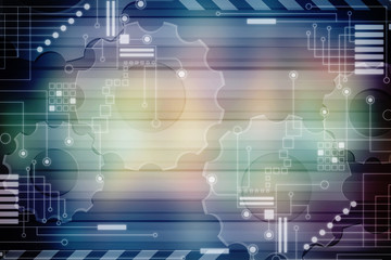 Digital Abstract business background