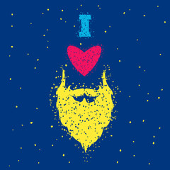 Fototapeta premium Beards love