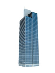 single skyscraper