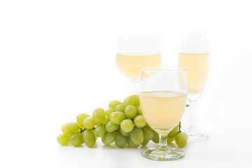 white grapes juice