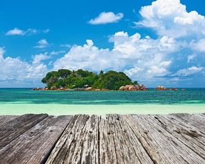 Beautiful tropical island
