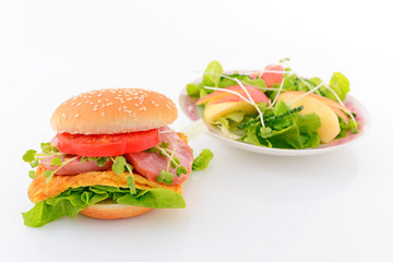 ハンバーガーセット