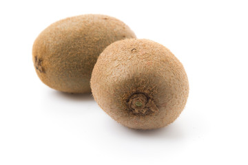 Kiwi fruit isolated on white background