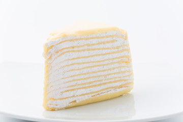 vanilla crape cake