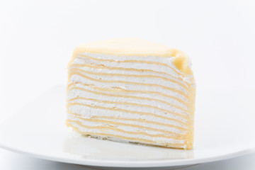vanilla crape cake
