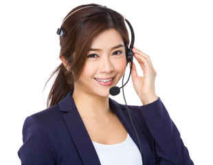 Customer services operator
