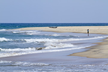 Beach of Palameenmadu in Batticaloa, Sri Lanka