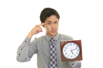 疲れたビジネスマン