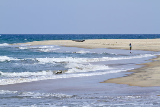 Beach of Palameenmadu in Batticaloa, Sri Lanka