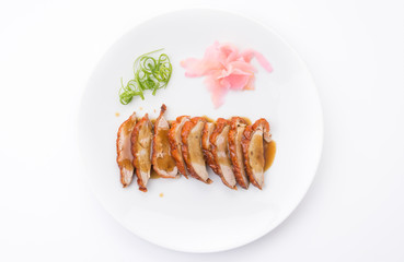 Roasted duck and vegetables, Chinese style