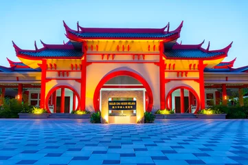 Photo sur Plexiglas Temple china traditional building