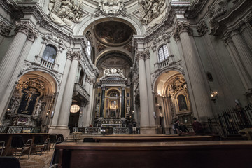 Obraz premium Chiesa via Marsala San Martino