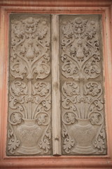 Fototapeta na wymiar window temple