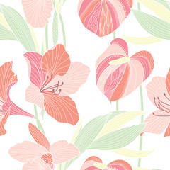 Seamless floral pattern