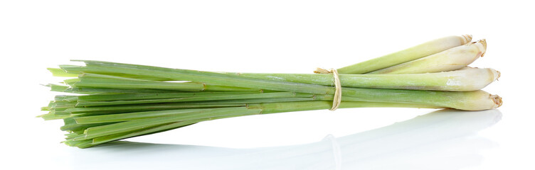 Lemon grass isolated on the white background