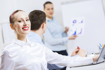 Fototapeta premium Working in partnership