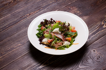 Grapefruit salad.