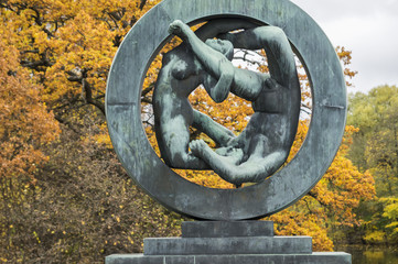 Vigeland Park in Oslo, Norway