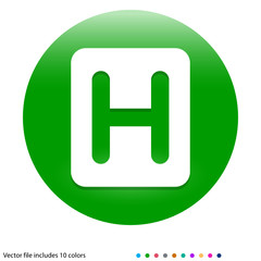 Multicolored App Button