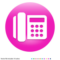 Multicolored App Button