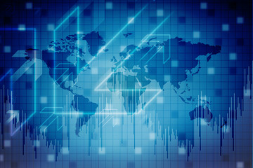 Digital Abstract business background