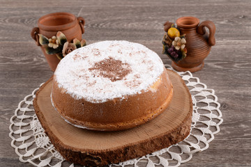 CASSATA BAKED WITH CHEESE
CASSATA  AL FORNO CON RICOTTA