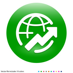 Multicolored App Button