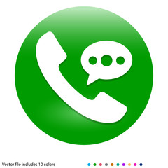 Multicolored App Button