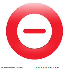 Multicolored App Button