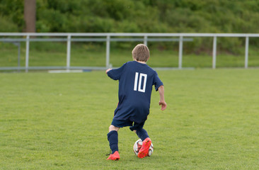 Obraz premium Junger Fußballer 