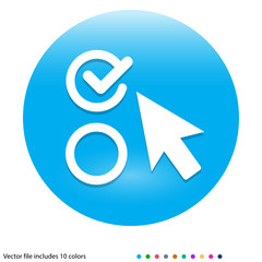 Multicolored App Button