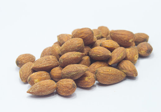 salted and roasted almonds