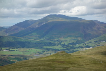 Calfhow Pike and Skiddaw