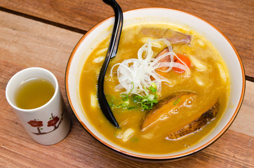 Japanese Curry Udon with Pork