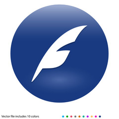 Multicolored App Button