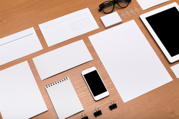 Blank Stationery and Corporate ID Template